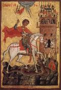 unknow artist Saint George Slaying the Dragon oil on canvas